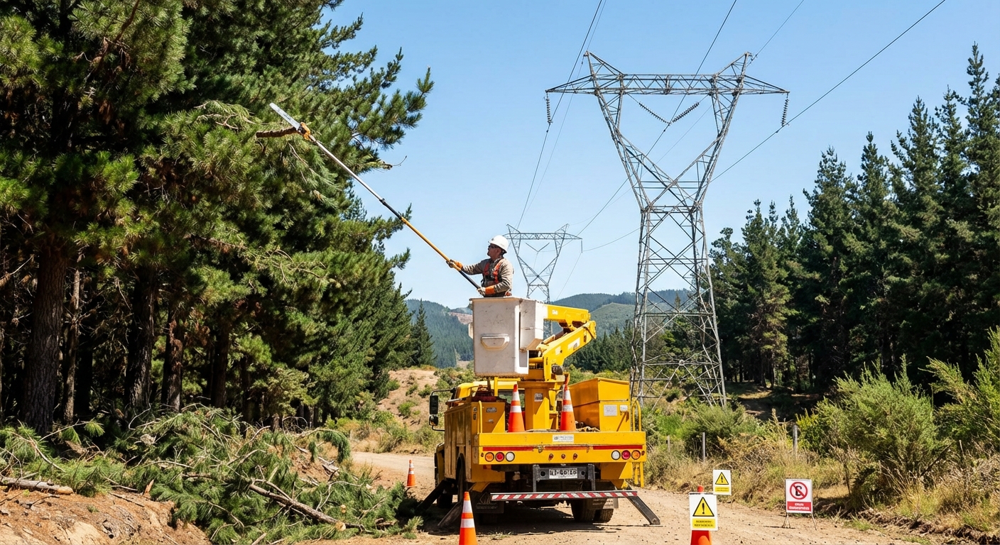 Mantención de líneas eléctricas
